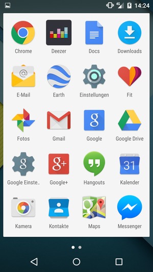 Wählen Sie Einstellungen