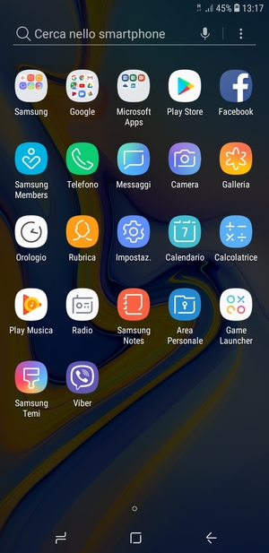 Seleziona Samsung