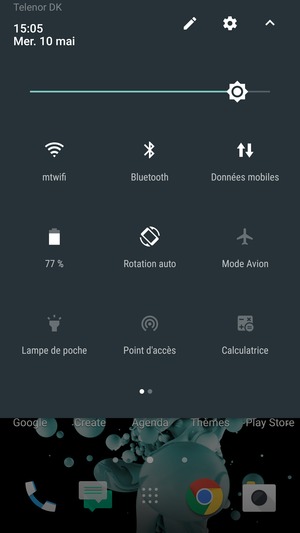 Désactiver le Wi-Fi et le Bluetooth