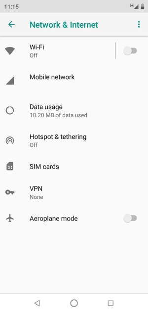 Select Mobile network