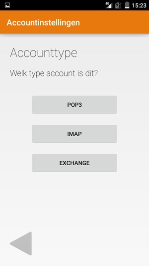 Selecteer Exchange