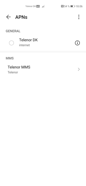 Your phone has now been set up to MMS