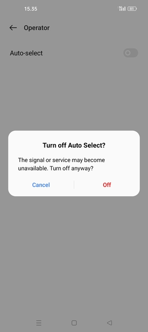 Select Off