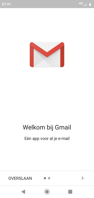 Selecteer VOLGENDE