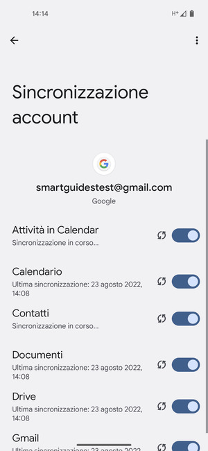 I tuoi contatti di Google verranno ora sincronizzati con il tuo telefono