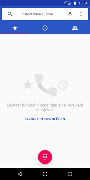 Wählen Sie Tastenfeld