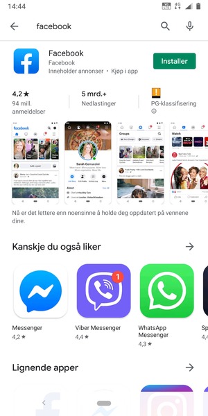 Velg app