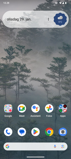 Vælg Google
