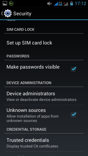To change the PIN for the SIM card, return to the Security menu and select Set up SIM card lock
