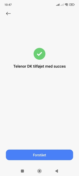Vælg Forstået