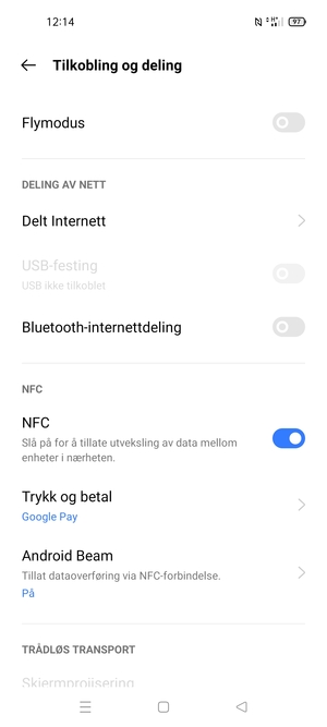 Velg Delt Internett