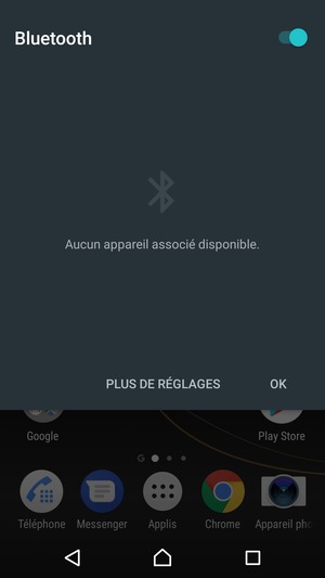 Désactiver le Bluetooth