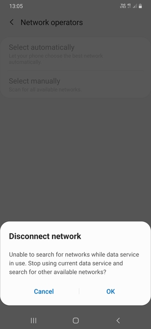 Select OK