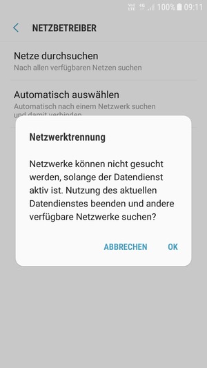 Wählen Sie OK