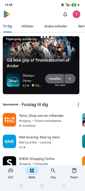 Vælg Søg