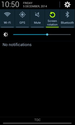 Select Mute to change to sound mode again