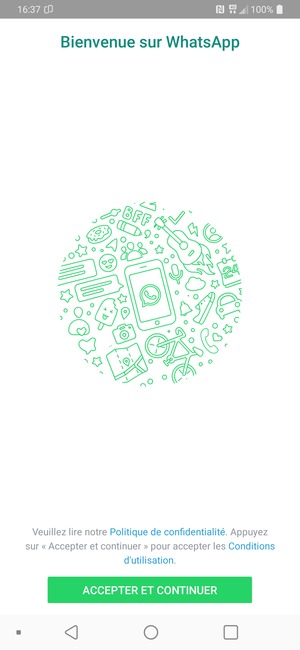 Votre appli est prête à l'emploi