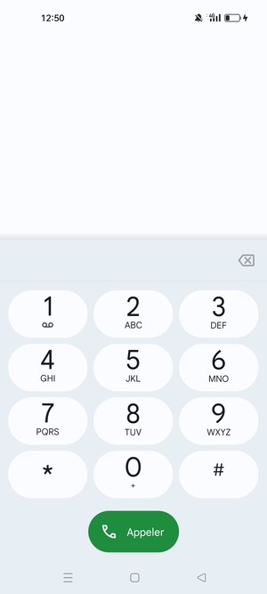 Appuyez longuement sur le numéro 1