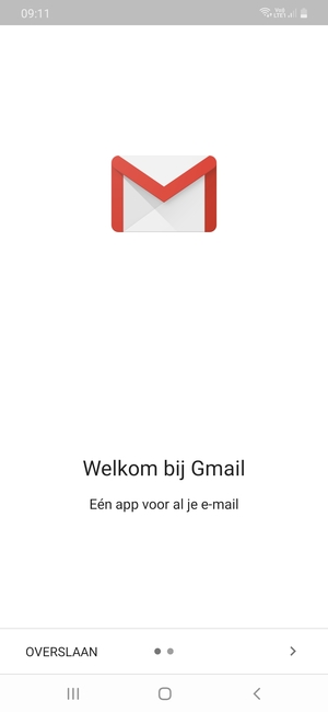 Selecteer VOLGENDE