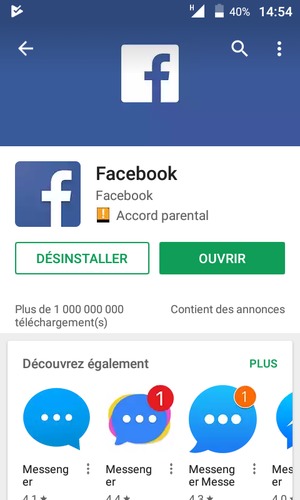 Sélectionnez OUVRIR