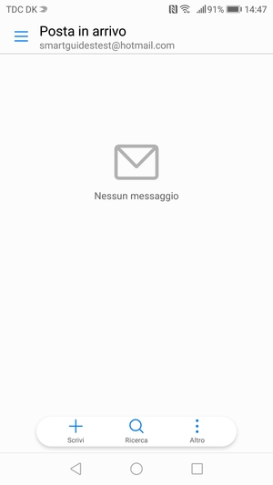 Il tuo account è pronto per l'uso