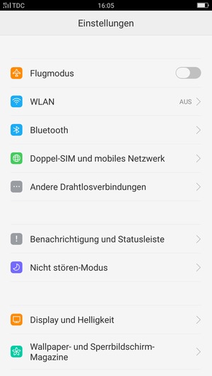 Wählen Sie WLAN