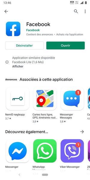 Sélectionnez Ouvrir