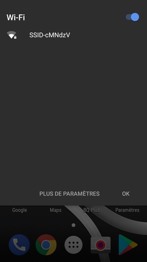 Désactiver le Wi-Fi