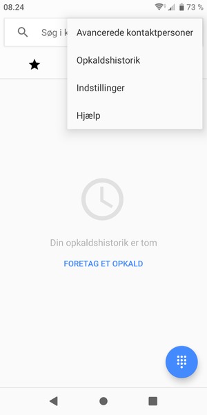 Vælg Indstillinger