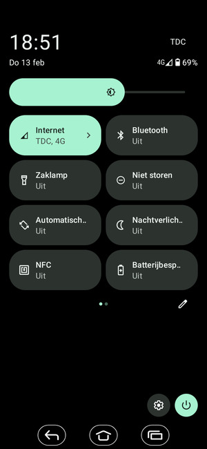 Selecteer Batterijbesparing