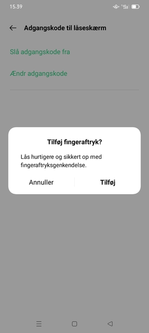 Vælg din foretrukne mulighed