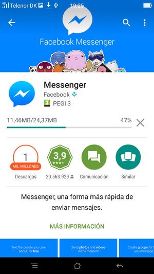 Espere a que el proceso de instalación finalice