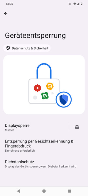 Ihr Handy ist jetzt mit einer Bildschirmsperre gesichert