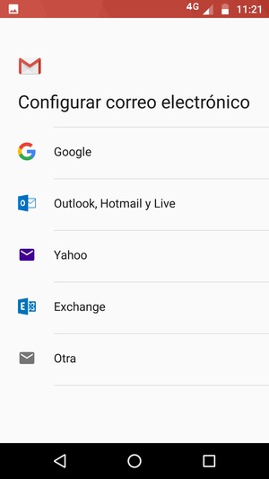 Seleccione Google