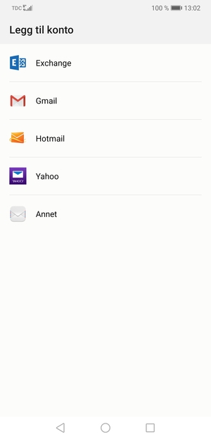 Velg Gmail
