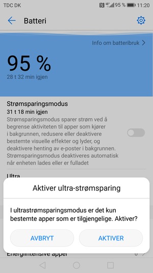 Velg AKTIVER
