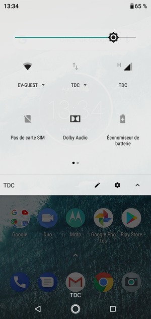 Désactiver le Wi-Fi