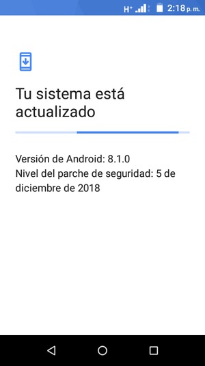 Espere a que la búsqueda termine