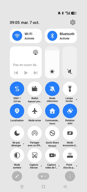 Sélectionnez Wi-Fi