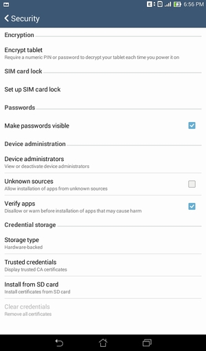 Select Set up SIM card lock