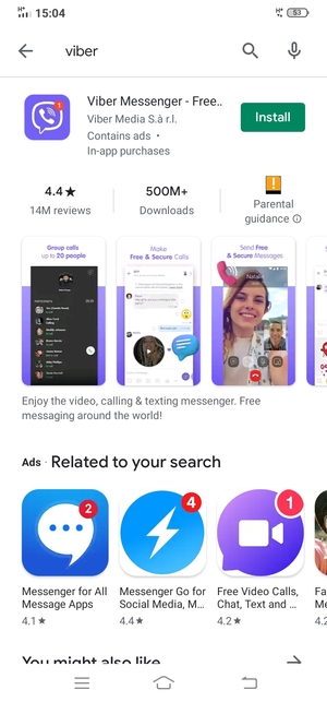 Select the app