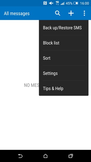 Select Settings