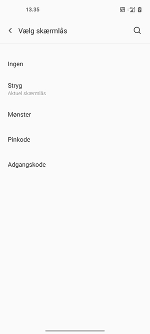 Vælg Mønster