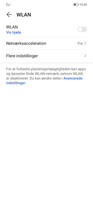 Aktiver WLAN