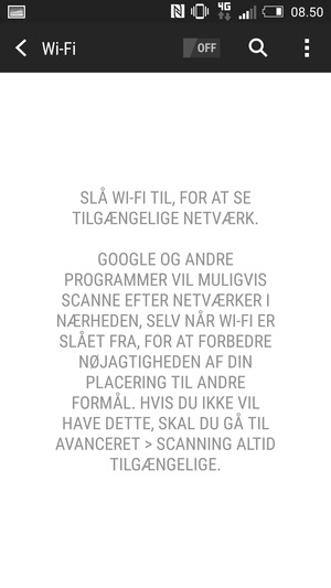 Aktiver Wi-Fi