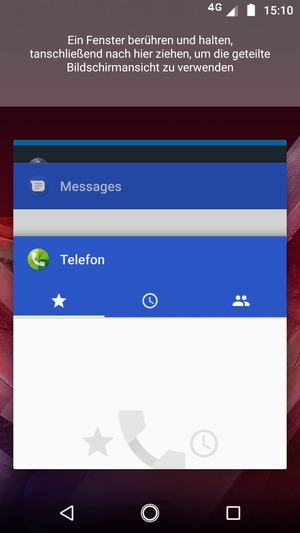 Apps nach rechts streifen, um sie zu schliessen