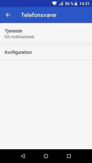 Vælg Konfiguration