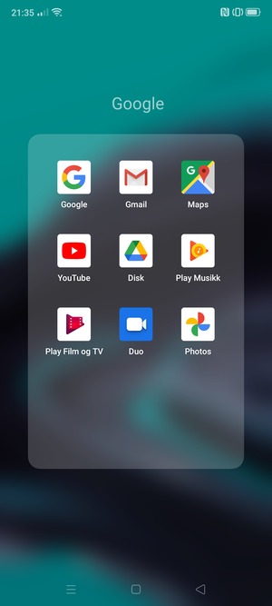 Velg Gmail
