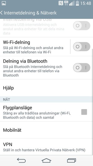 Välj Mobilnät