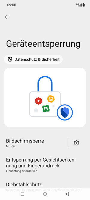 Ihr Handy ist jetzt mit einer Bildschirmsperre gesichert